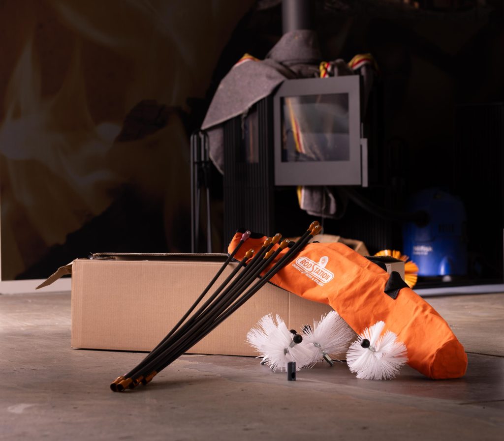 A box with a few installation materials on it, ideal for ambient heating installation to help you save time.